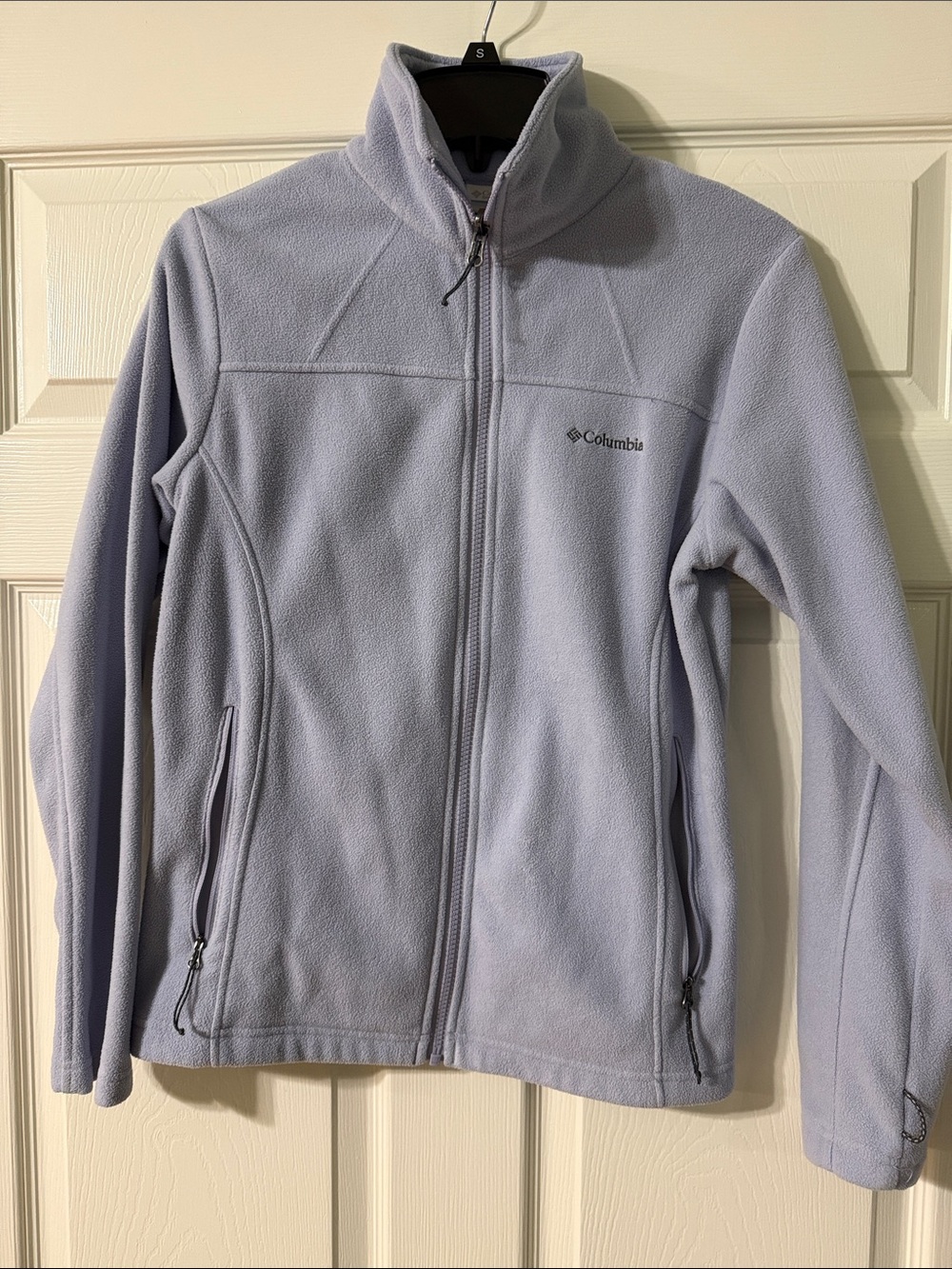 Columbia Lavender Full-Zip Fleece Jacket